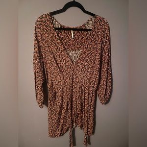 Floral Free People Mini Dress